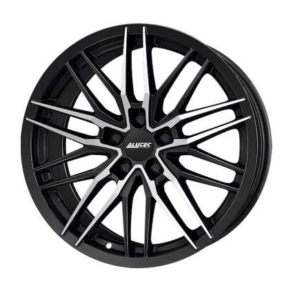 Колесный диск Alutec Burnside 8x18 5x114.3 ET45 D70.1 diamond-black front polished