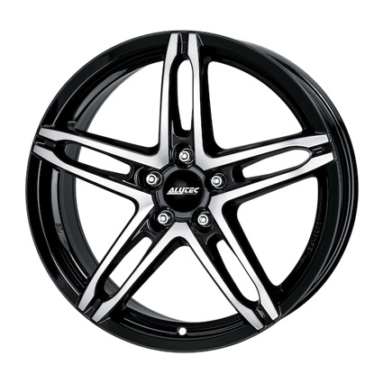 Колесный диск Alutec Poison 7x17 5x105 ET38 D56.6 diamond-black front polished