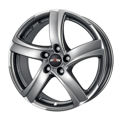 Колесный диск Alutec Shark 7x16 5x115 ET38 D70.2 sterling-silver
