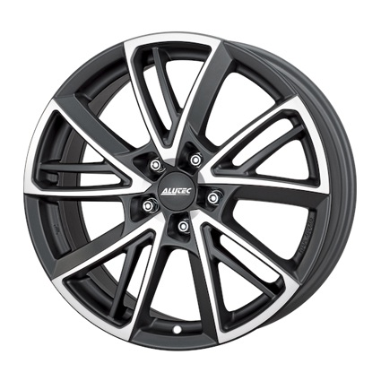 Колесный диск Alutec Xplosive 8x18 5x108 ET45 D70.1 graphite-matt front polished