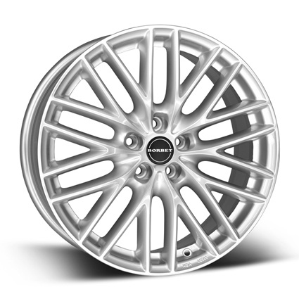 Колесный диск Borbet BS5 8x18 5x112 ET35 D72.5 brilliant-silver