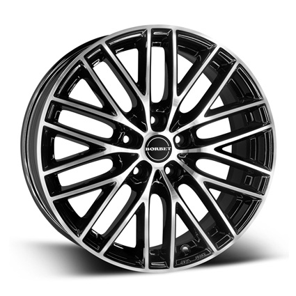 Колесный диск Borbet BS5 8x18 5x114.3 ET40 D72.5 black polished