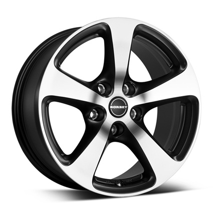 Колесный диск Borbet CC 7x16 5x112 ET40 D66.6 black polished matt