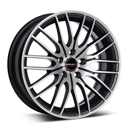Колесный диск Borbet CW4 8x18 5x108 ET45 D72.5 black polished matt