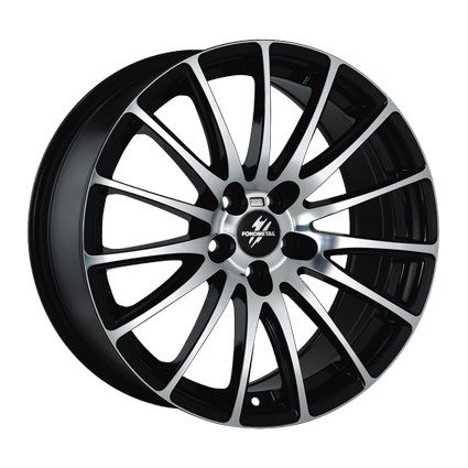 Колесный диск Fondmetal 7800 8x18 5x114.3 ET30 D67.2 black polished