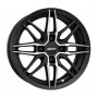 Колесный диск Alutec Burnside-4 6x15 4x100 ET38  D63.3 diamond-black front polished