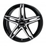 Колесный диск Alutec Poison 6x15 4x100 ET38  D63.3 diamond-black front polished