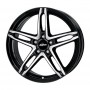 Колесный диск Alutec Poison 6x16 4x108 ET25  D65.1 diamond-black front polished
