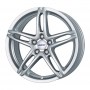 Колесный диск Alutec Poison 7x16 5x100 ET38  D63.3 polar-silver