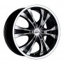 Колесный диск Antera 385 9.5x20 5x114.3 ET40  D75 black diamond