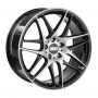 Колесный диск BBS CX-R 8.5x19 5x112 ET35  D82 black diamond cut