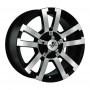 Колесный диск Fondmetal 7700 8.5x18 5x150 ET34  D110.2 black polished