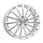 Колесный диск КиК Акцент 7x17 5x108 ET55  D63.35 алмаз вайт