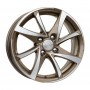 Колесный диск КиК Игуана 6.5x15 4x98 ET38  D67.1 алмаз брасс