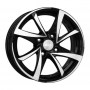 Колесный диск КиК Игуана 6.5x16 5x108 ET48  D63.35 алмаз черный