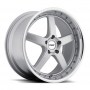 Колесный диск TSW Carthage 8x17 5x114.3 ET40  D76 silver mirror cut lip milled spokes