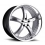 Колесный диск TSW Jarama 8x17 5x108 ET40  D72 hyper silver mirror cut lip