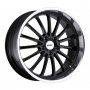 Колесный диск TSW Zolder 8x17 5x114.3 ET40  D76 gloss black mirror cut lip